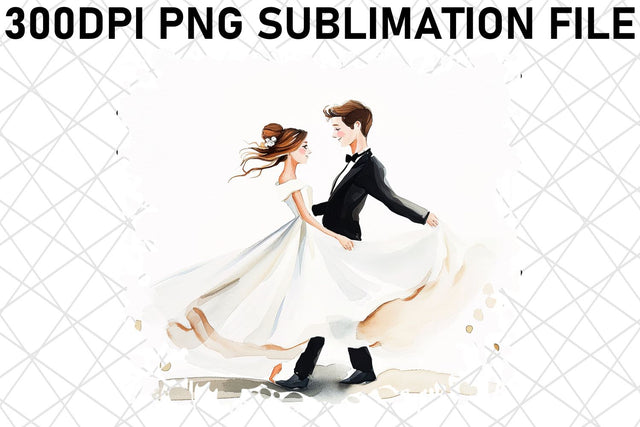 Radiant Romance: Marriage PNG Design Sublimation afrosvg 