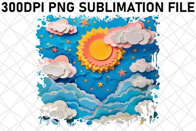 Radiant Sunrise Sublimation Pack Sublimation afrosvg 