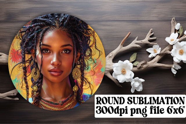 Radiant Women Portrait Sublimation Pack Sublimation afrosvg 