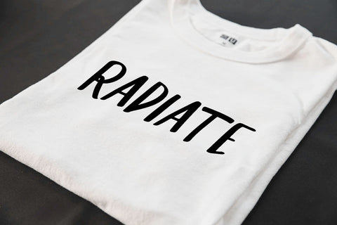 Radiate Brush Font Font Yuby 