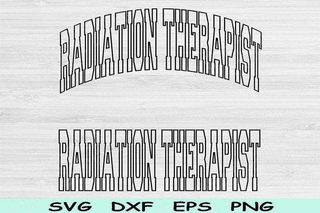 Radiation Therapist Svg Cut File, Radiation Therapist Png Radiation Therapy Svg Files For Cricut Therapist Shirt Sublimation Digital Designs SVG TiffsCraftyCreations 