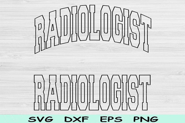 Radiologist Svg Cut Files, Radiologist Png, Radiology Svg Files For Cricut, X - Ray Tech Svg, Radiologist Shirt Sublimation Digital Designs SVG TiffsCraftyCreations 