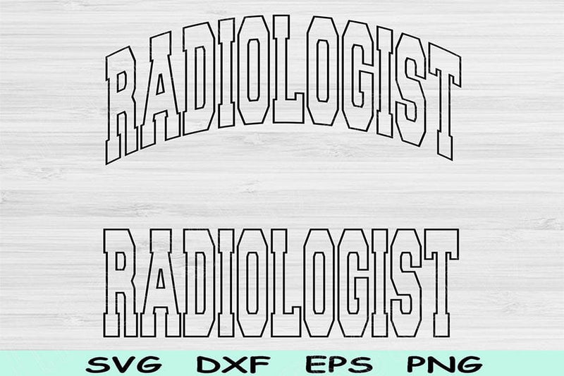 Radiologist Svg Cut Files, Radiologist Png, Radiology Svg Files For ...
