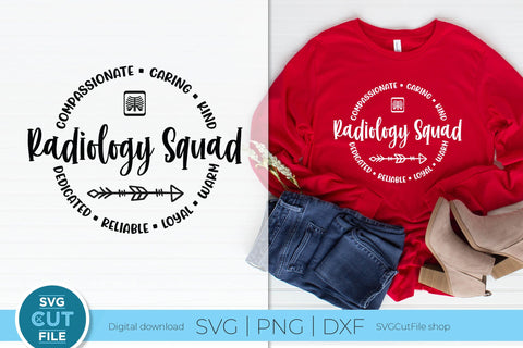 Radiology Squad svg, Radiologist Technologist svg, Radiology Nurse svg SVG SVG Cut File 