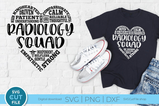 Radiology Squad svg, Radiologist Technologist svg, Radiology Nurse svg SVG SVG Cut File 