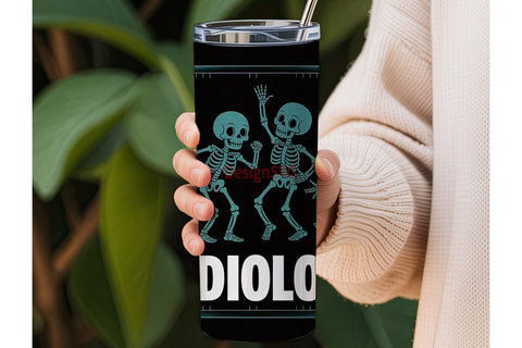 Radiology X-Ray Tumbler Wrap Sublimation DesignSVG 