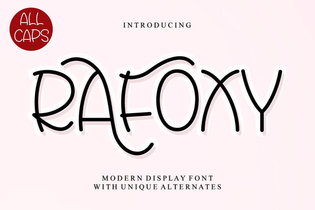 Rafoxy Font Afandi Studio 