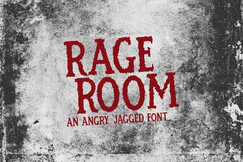 Rage Room Serif Font Beck McCormick 