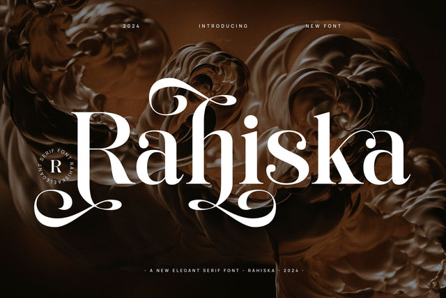 Rahiska - Elegant & Classy Serif Font studioalmeera 