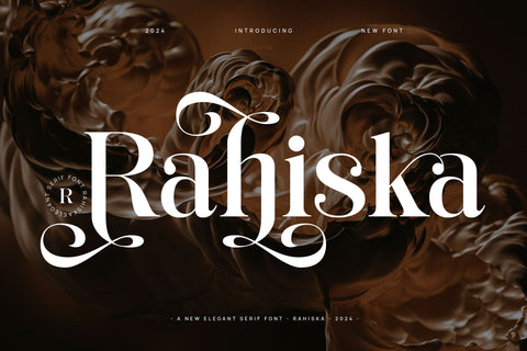Rahiska - Elegant & Classy Serif Font studioalmeera 