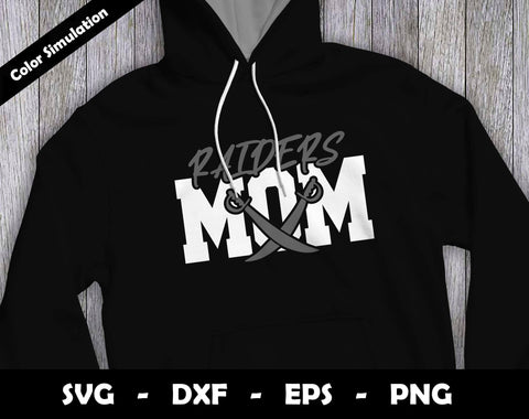 Raiders Mom SVG Cut File, Raiders logo SVG Design, Raiders Mom Football, T-Shirt Sublimation Design Png SVG Arthur Arellano 