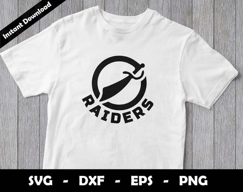 Raiders SVG Cut File, Raiders logo SVG Design, Raiders Football Mascot, T-Shirt Sublimation Design Png SVG Arthur Arellano 