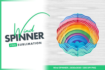 Rainbow and waves paper cut effect style Sublimation Regulrcrative 