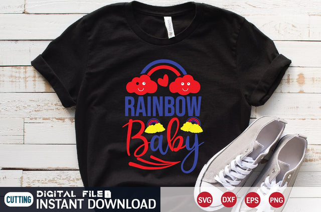 Rainbow Baby Svg SVG designer krishna 