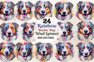 Rainbow Border Wind Spinner Sublimation Bundle Sublimation Regulrcrative 