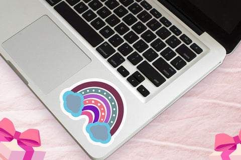 Rainbow clipart Sticker Design Sublimation Regulrcrative 