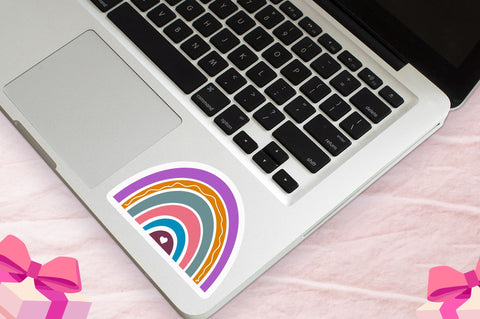 Rainbow clipart Sticker Design Sublimation Regulrcrative 