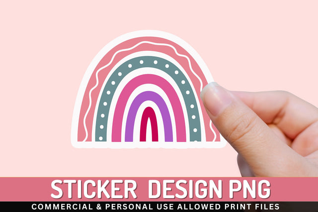 Rainbow clipart Sticker Design Sublimation Regulrcrative 