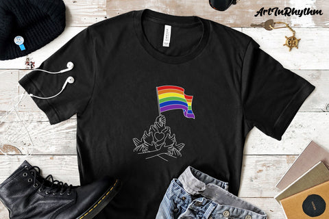 Rainbow Flag Svg, Gay Pride Svg, Equality Svg, LGBTQ Svg SVG Artinrhythm shop 