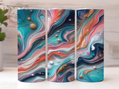 Rainbow Glitter Crystal Agate Tumbler, Glitter Purple Wrap, Bright Colorful Design, 20Oz Skinny Tumbler, Orange Agate Sublimation, Sparkly Crystal Drinkware, Vibrant Stone Tumbler Sublimation Lara' s Designs 
