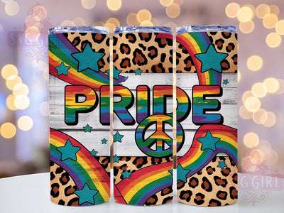 Rainbow Leopard Stars Pride Tumbler Wrap, Leopard Pride Tumbler Wrap, Rainbow Leopard Tumbler, LGBTQ Leopard Cup, Stars Pride Drinkware, 20Oz Tumbler Wrap Sublimation, Leopard Print Pride Cup Sublimation SvggirlplusArt 