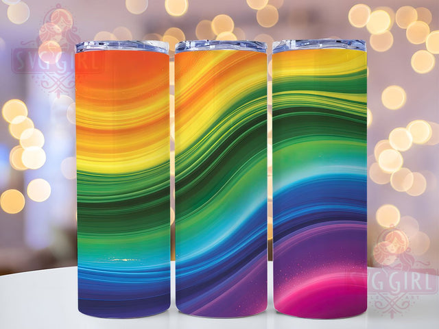Rainbow Ombre Glitter Tumbler, Ombre Glitter Pattern, Radiant Rainbow Design, 20Oz Sublimation Wrap, Sparkle Ombre Art, Colorful Glitter Texture, Tumbler Sublimation Sublimation SvggirlplusArt 