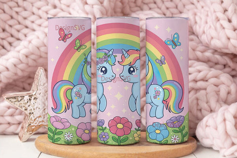 Rainbow PoTHSPs Tumbler Wrap PNG Sublimation DesignSVG 