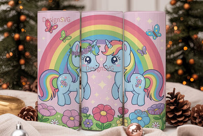 Rainbow PoTHSPs Tumbler Wrap PNG Sublimation DesignSVG 