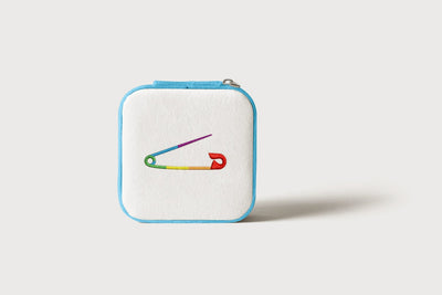 Rainbow Safety Pin Embroidery Embroidery/Applique DESIGNS Risa Rocks It 