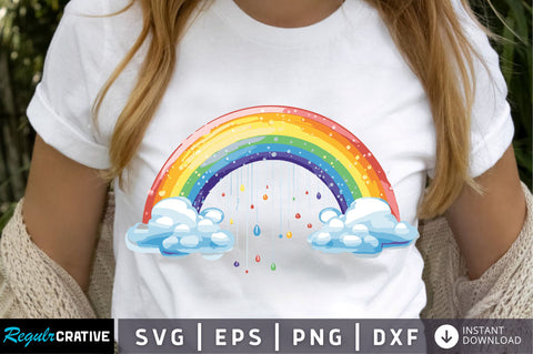 Rainbow SVG Design SVG Regulrcrative 
