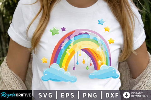 Rainbow SVG Design SVG Regulrcrative 