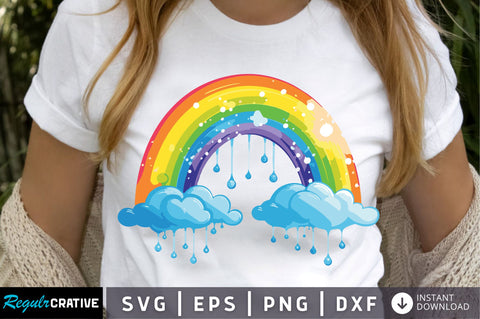 Rainbow SVG Design SVG Regulrcrative 
