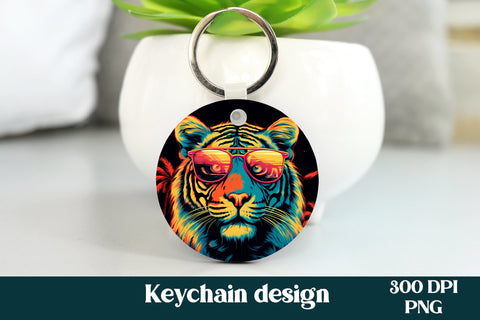 3d animal sublimation bundle / Round keychain sublimation