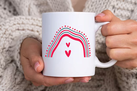 Rainbow Valentine's 11 Svg Design SVG Regulrcrative 