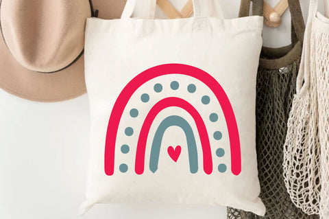 Rainbow Valentine's 13 Svg Design SVG Regulrcrative 