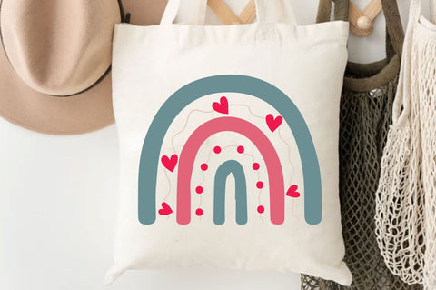 Rainbow Valentine's 15 Svg Design SVG Regulrcrative 