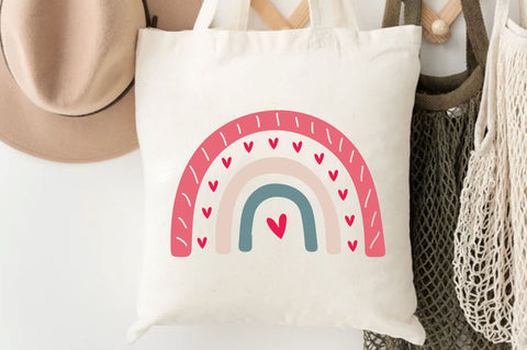 Rainbow Valentine's 16 Svg Design SVG Regulrcrative 