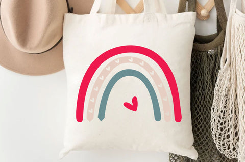 Rainbow Valentine's 17 Svg Design SVG Regulrcrative 