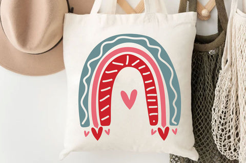 Rainbow Valentine's 4 Svg Design SVG Regulrcrative 