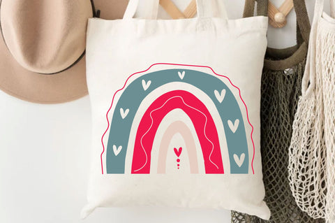 Rainbow Valentine's 6 Svg Design SVG Regulrcrative 