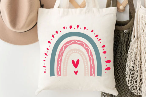 Rainbow Valentine's 8 Svg Design SVG Regulrcrative 