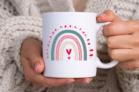 Rainbow Valentine's 8 Svg Design SVG Regulrcrative 