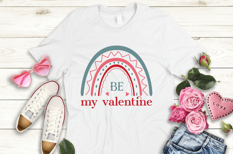 Rainbow Valentine's Svg Bundle SVG Regulrcrative 