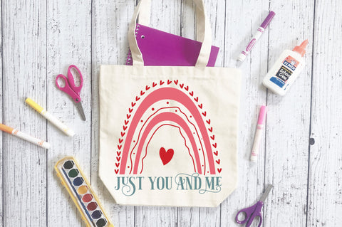 Rainbow Valentine's Svg Bundle SVG Regulrcrative 