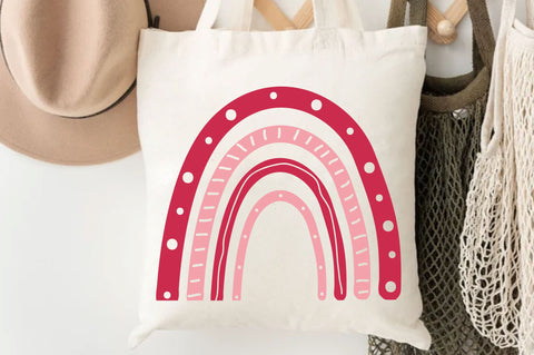 Rainbow valentines Svg Design SVG Regulrcrative 