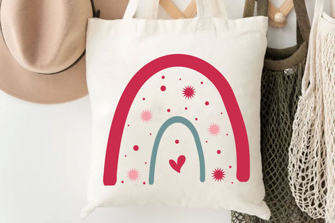 Rainbow valentines Svg Design SVG Regulrcrative 