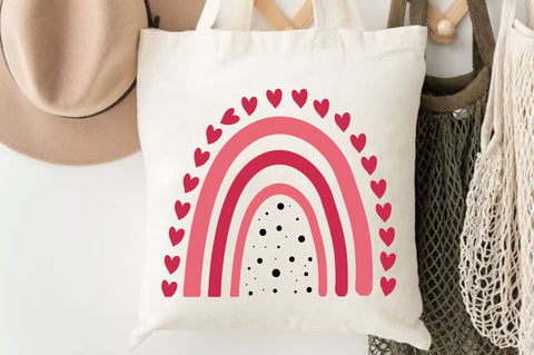 Rainbow valentines Svg Design SVG Regulrcrative 