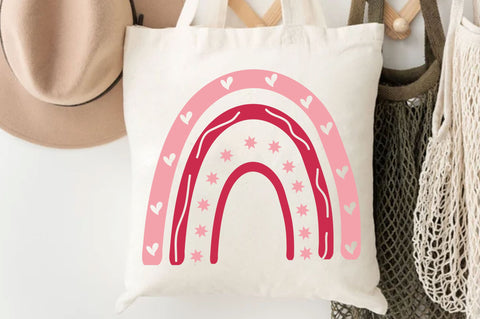 Rainbow valentines Svg Design SVG Regulrcrative 