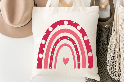 Rainbow valentines Svg Design SVG Regulrcrative 