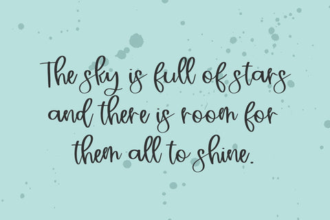 Raintree Calligraphy Script Font Beck McCormick 